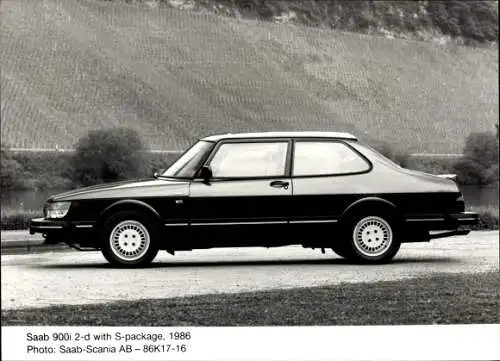 Foto Auto, Saab 900i 2-d, Jahr 1986
