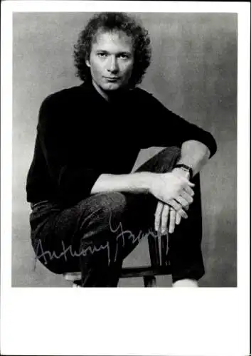 Ak Schauspieler Anthony Geary, Portrait, Autogramm