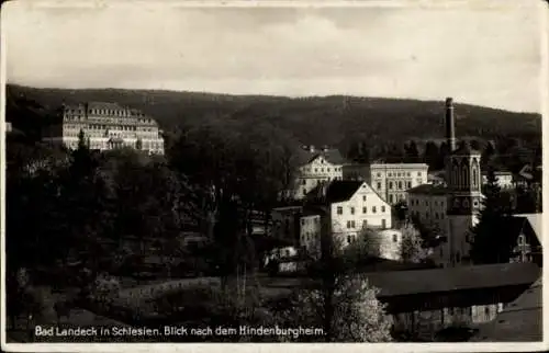 Ak Lądek Zdrój Bad Landeck Schlesien, Hindenburgheim