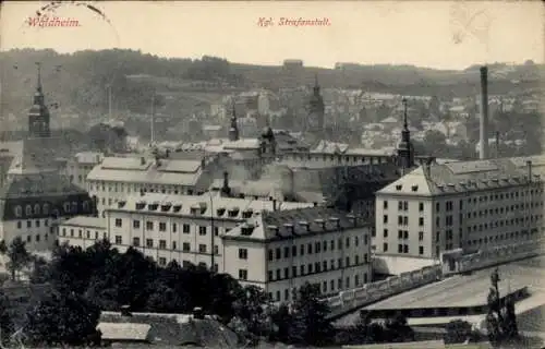 Ak Waldheim in Sachsen, Königliche Strafanstalt