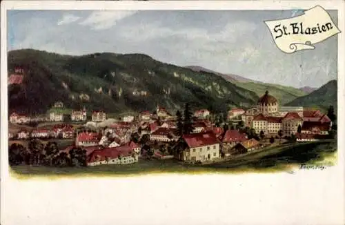 Künstler Litho Fexer, Sankt Blasien im Schwarzwald