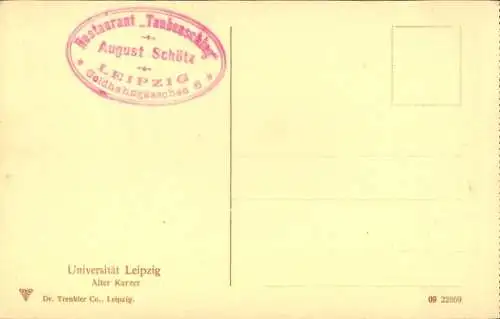 Ak Leipzig in Sachsen, Universität, Alter Karzer