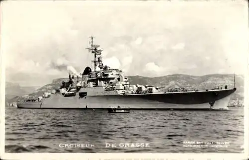 Ak Französisches Kriegsschiff, Croiseur, De Grasse, Marine Militaire Francaise