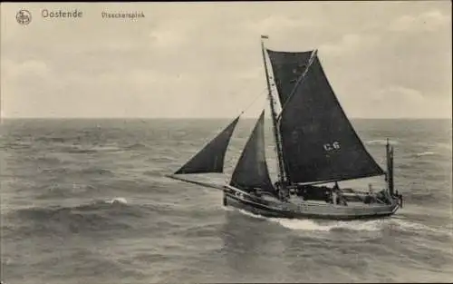 Ak Oostende Ostende Westflandern, Fischerboot