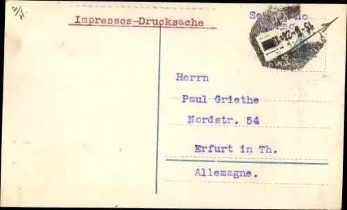 Ak Betende Frau, Portrait, Kopftuch, Wald