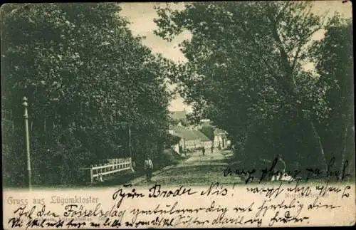 Ak Løgumkloster Lügumkloster Dänemark, Norderstraße
