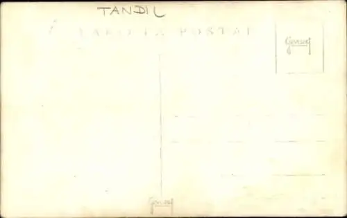 Ak Tandil Argentinien, El Luchador, Straße