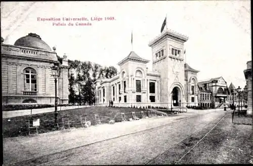 Ak Liège Lüttich Wallonien, Weltausstellung 1905, Palais du Canada