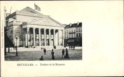 Ak Brüssel Brüssel, Théâtre Royal de la Monnaie