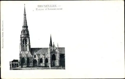 Ak Brüssel Brüssel, Kirche von Anderlecht