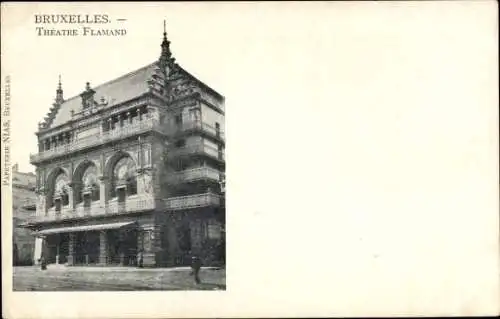 Ak Brüssel Brüssel, Flämisches Theater