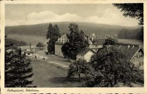 Ak Rohrbrunn Weibersbrunn im Spessart, Teilansicht