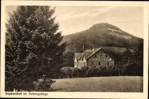 Ak Königswinter am Rhein, Hotel Sophienhof im Siebengebirge