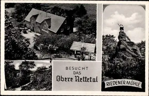 Ak Weibern in der Eifel, Gasthaus, Pension Riedener Mühle