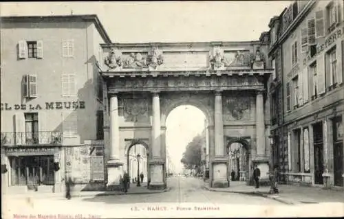 Ak Nancy Meurthe et Moselle, Porte Stanislas