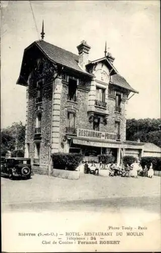 Ak Bièvres Essonne, Hotel-Restaurant du Moulin