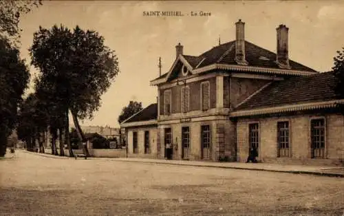 Ak Saint Mihiel Meuse, La Gare
