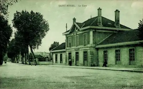 Ak Saint Mihiel Meuse, La Gare