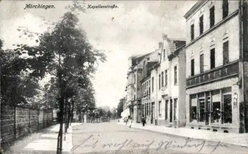 Ak Morhange Mörchingen Lothringen Moselle, Kapellenstraße