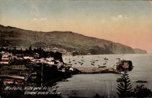 Ak Insel Madeira Portugal, Gesamtansicht