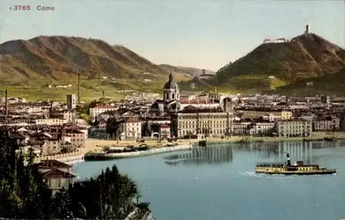 Ak Lago di Como Lombardia, Panorama