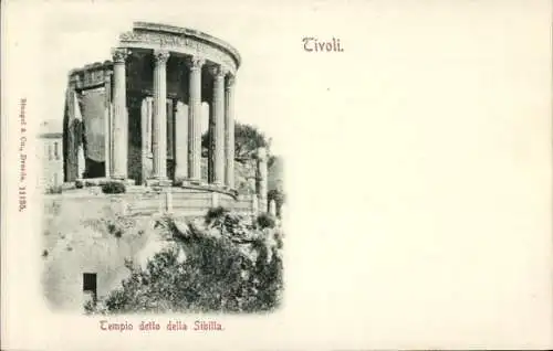 Ak Tivoli Lazio, Tempio detto della Sibilla