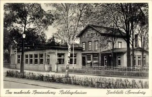 Ak Braunschweig Riddagshausen Niedersachsen, Gaststätte Herrenkrug