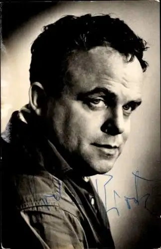Ak Schauspieler Jochen Brockmann, Portrait, Autogramm