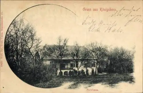 Ak Königsborn Unna im Ruhrgebiet, Parkhaus