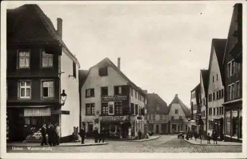 Ak Unna in Westfalen, Wasserstraße, Drogerie Fischer