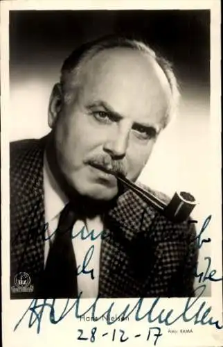 Ak Schauspieler Hans Nielsen, Portrait, Autogramm