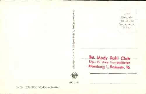 Ak Schauspielerin Mady Rahl, Portrait, Autogramm