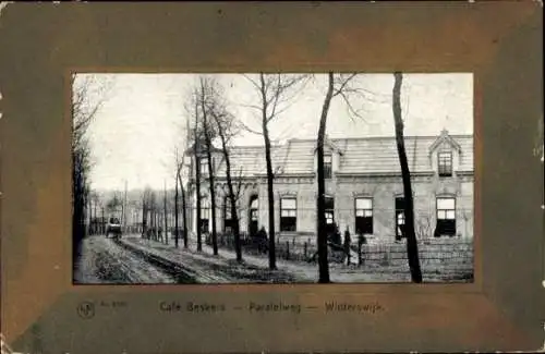 Passepartout Ak Winterswijk Gelderland Niederlande, Paralelweg, Café Beskers