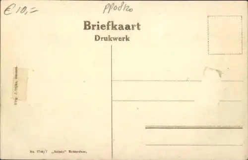 Ak Ommen Overijssel Niederlande, Brugstraat