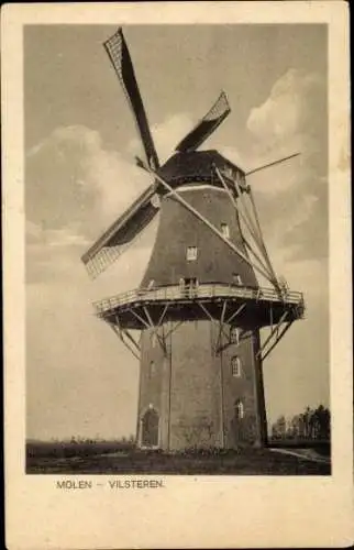 Ak Vilsteren Overijssel Niederlande, Windmühlen