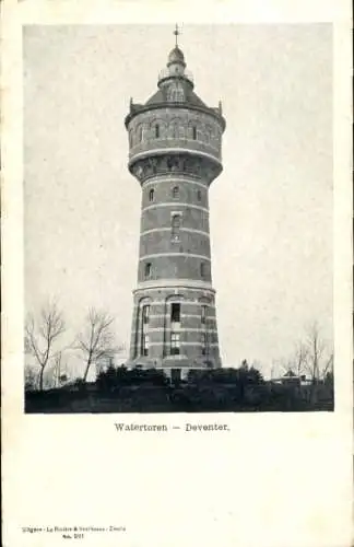 Ak Deventer Overijssel Niederlande, Wasserturm