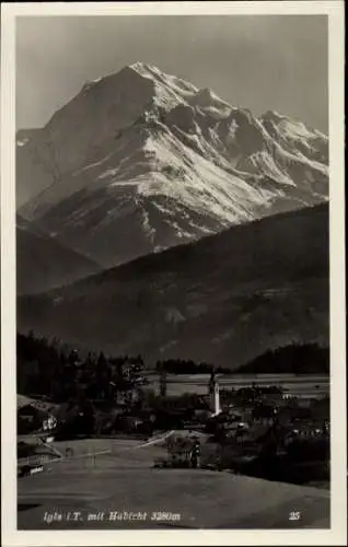 Ak Igls Innsbruck in Tirol, Teilansicht, Habicht