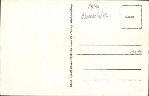 Ak Głuchołazy Zdrój Bad Ziegenhals Schlesien, Germanenbad, Springbrunnen