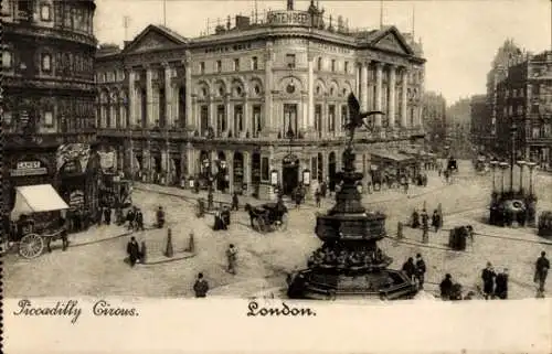 Ak West End London City England, Piccadilly Circus