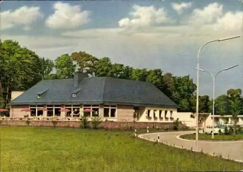 Ak Rohrbrunn Weibersbrunn im Spessart, Autobahn Rasthaus Motel im Spessart