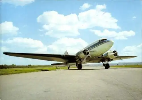Ak Douglas DC 3, Air Classic GmbH, Passagierflugzeug, Propellermaschine