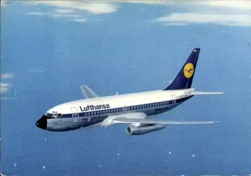 Ak Deutsches Passagierflugzeug, Lufthansa Boeing B737, City Jet, D ABFB