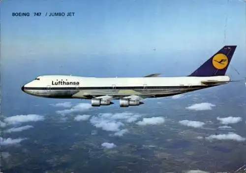 Ak Boeing 747, Jumbo Jet, Passagierflugzeug, Lufthansa