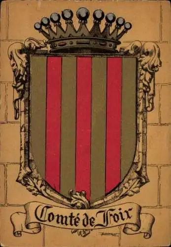 Wappen AK Foix Ariege, Comté de Foix