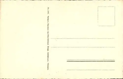 Künstler Ak Tübingen am Neckar, Klosterberg, Stift