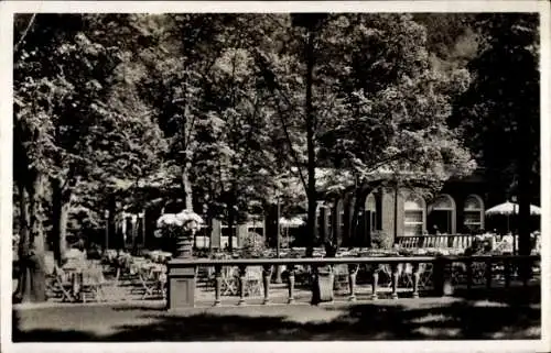 Ak Heidelberg am Neckar, Schlosspark-Casino, Restaurant, Kaffee, Terrasse