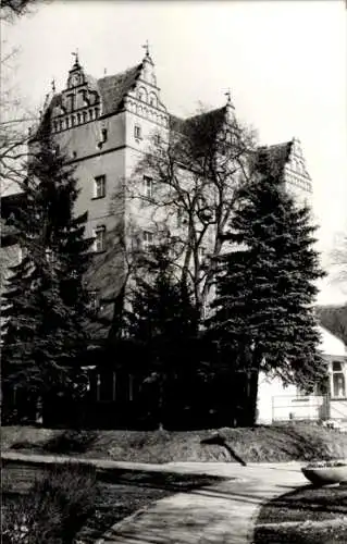 Foto Ak Boitzenburg Uckermark, Schloss, Teilansicht