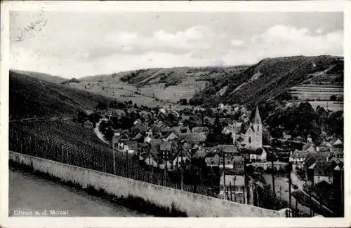 Ak Neumagen Dhron an der Mosel, Gesamtansicht