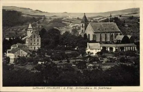 Ak Kyllburg in der Eifel, Stiftskirche, St. Josefshaus