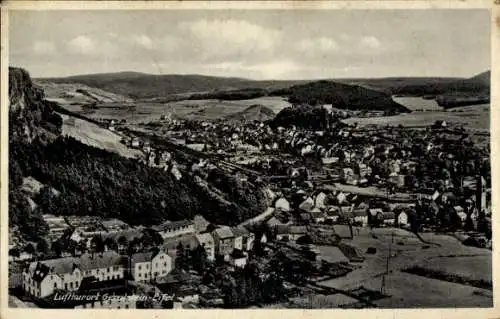 Ak Gerolstein in der Eifel, Totalansicht